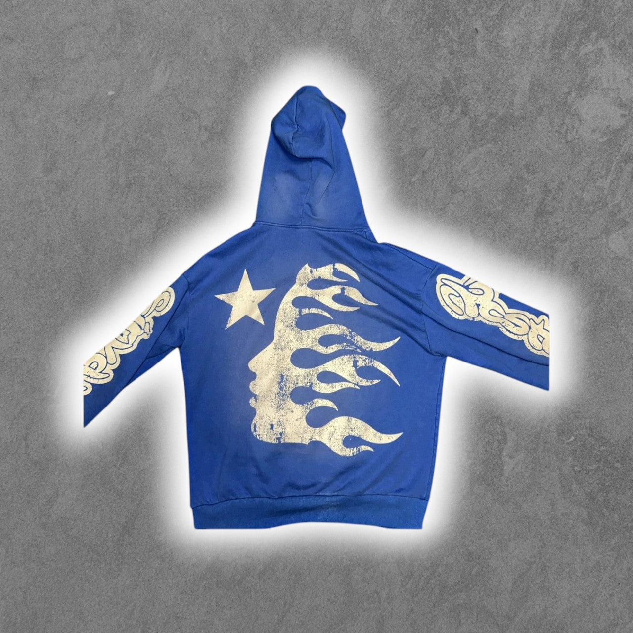 Hellstar Men's Blue Hoodie
