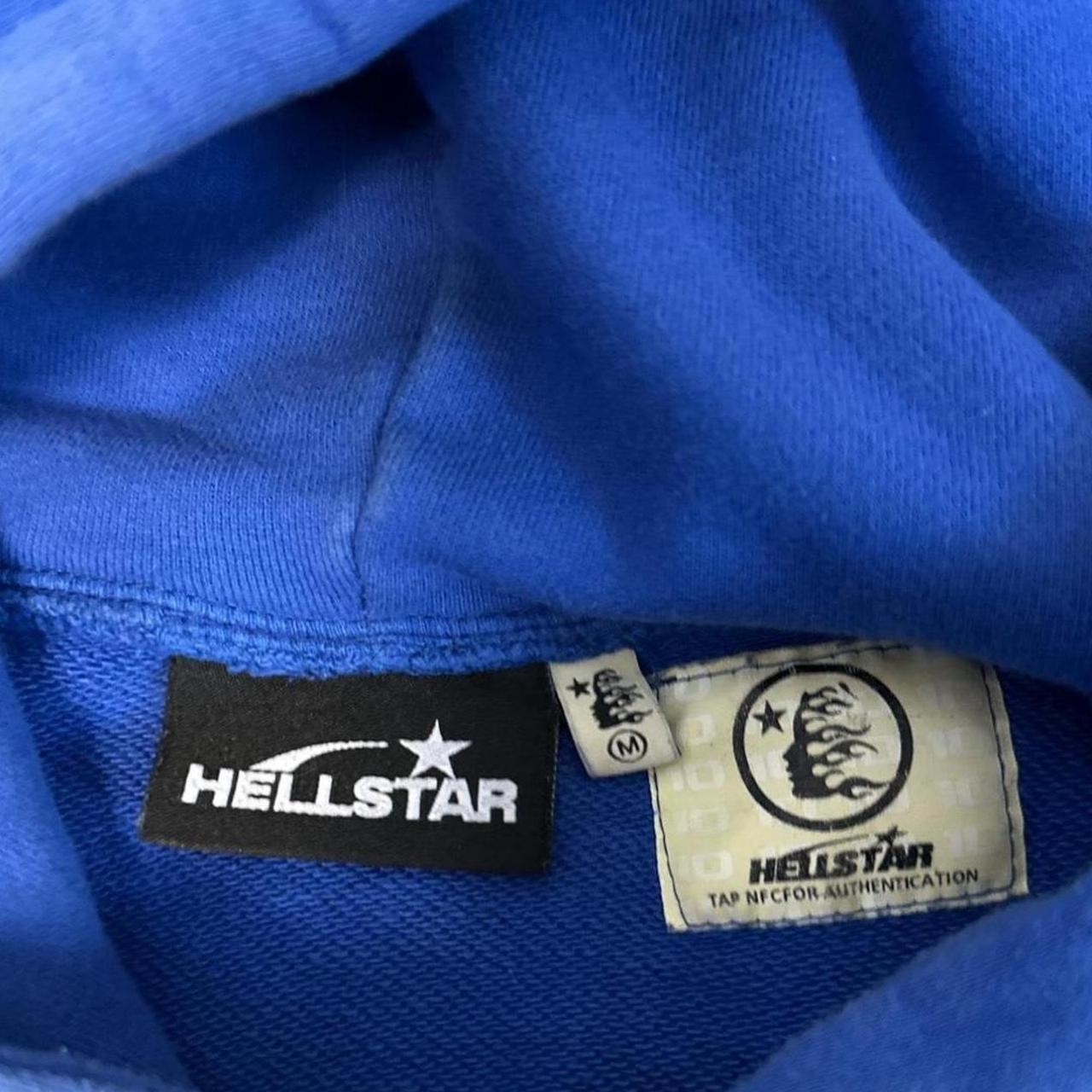 Hellstar Men's Blue Hoodie